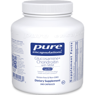 Pure Encapsulations Glucosamine Chondroitin w/ MSM 240 vcaps
