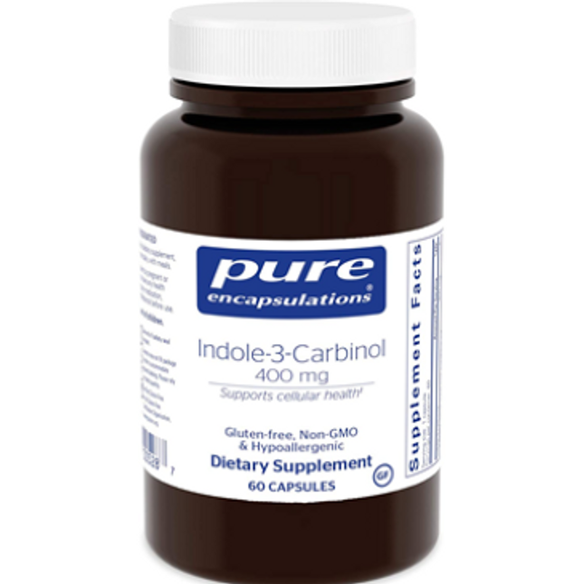 Pure Encapsulations Indole-3-Carbinol 400 mg 60 vcaps