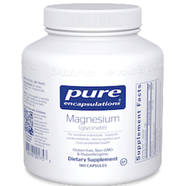 Pure Encapsulations Magnesium (glycinate) 120 mg 180 vcaps