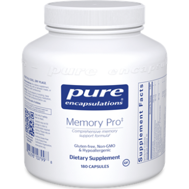 Pure Encapsulations Memory Pro 180 vcaps