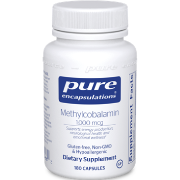 Pure Encapsulations Methylcobalamin 1000 mcg 180 vcaps
