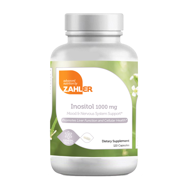 Advanced Nutrition by Zahler Inositol 120 caps