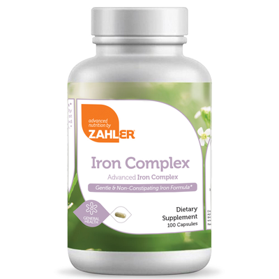 Advanced Nutrition by Zahler	Iron Complex 100 caps