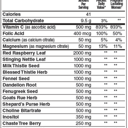 Advanced Nutrition by Zahler	Lactivate Liquid 437 grms Supplement Facts 