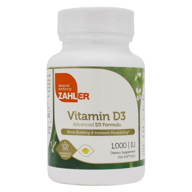 Vitamin D3 1000 IU 250 softgels