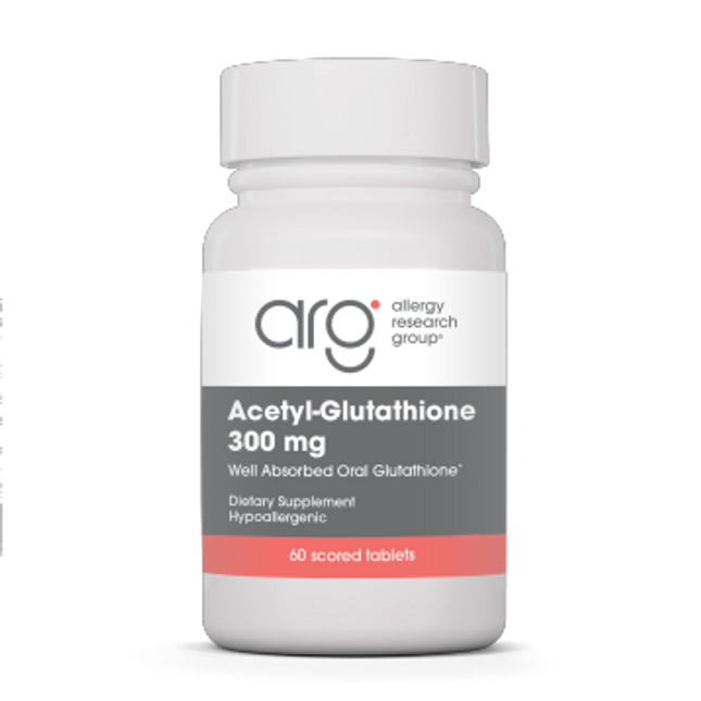 Allergy Research Group Acetyl Glutathione 300 mg 60 tabs