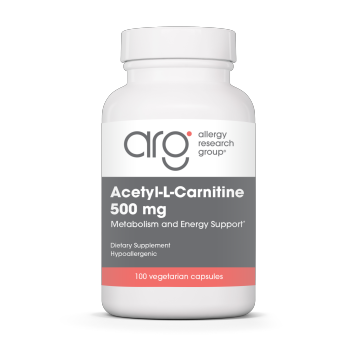 Allergy Research Group Acetyl-L-Carnitine 500mg | VitaLiving Allergy Research Group Acetyl-L-Carnitine 500mg | VitaLiving