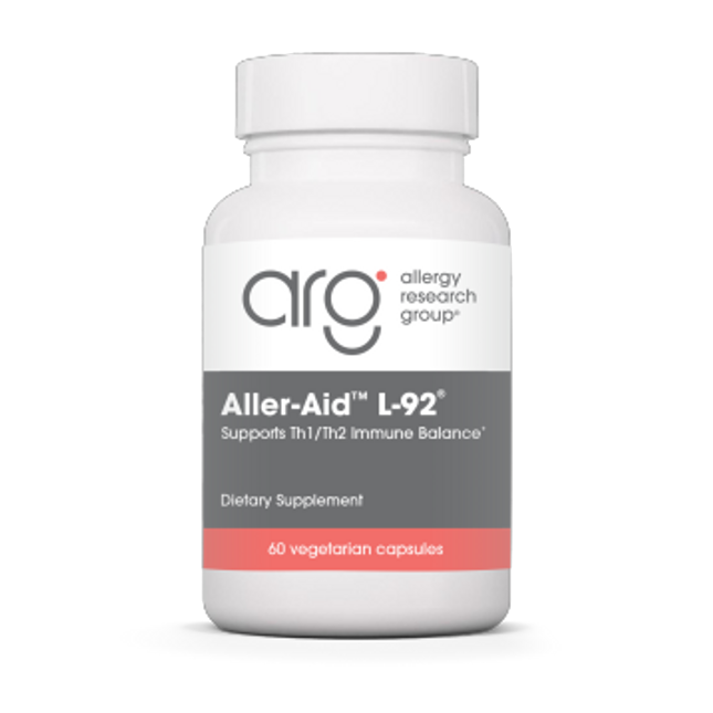 Allergy Research Group Aller-Aid L-92 60 vegcaps