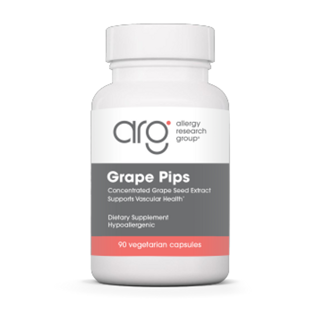 Allergy Research Group Grape Pips Proanthocyanidins 90 vcaps