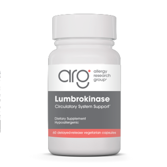 Allergy Research Group Lumbrokinase 60 caps