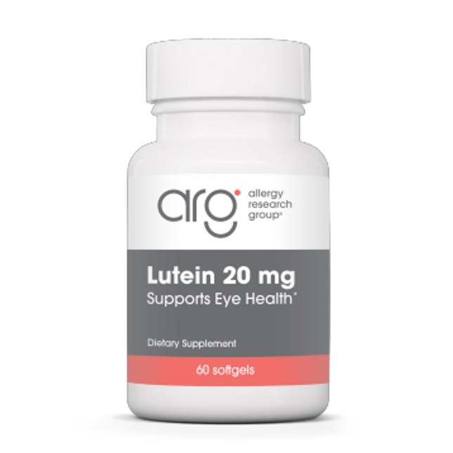 Allergy Research Group Lutein 20 mg 60 gels