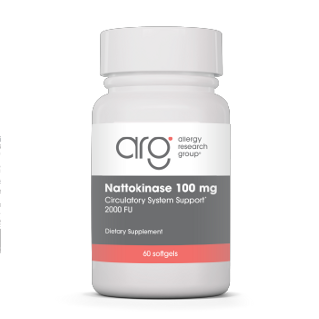 Allergy Research Group Nattokinase 100 mg 60 gels