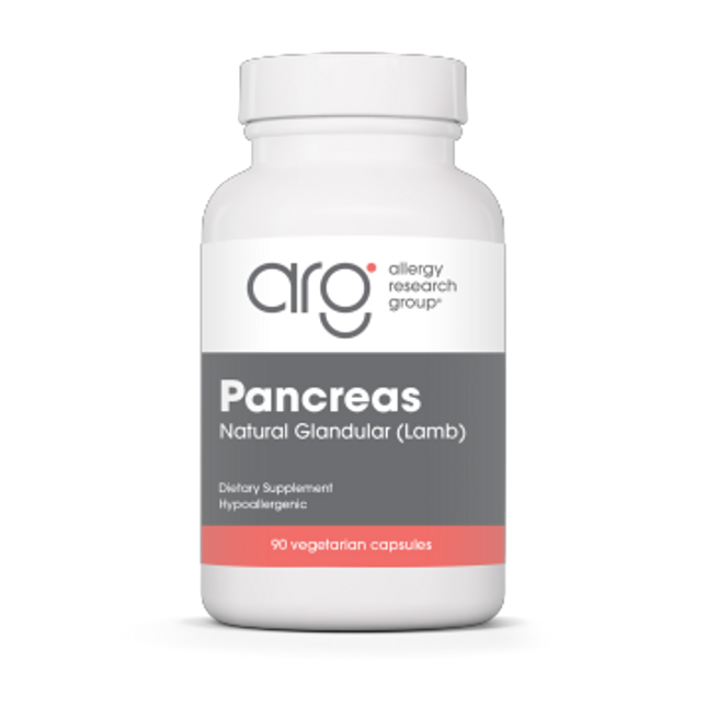 Allergy Research Group Pancreas Lamb 425 mg 90 vcaps