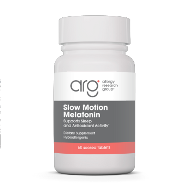 Allergy Research Group Slow Motion Melatonin 1.2mg 60 tabs
