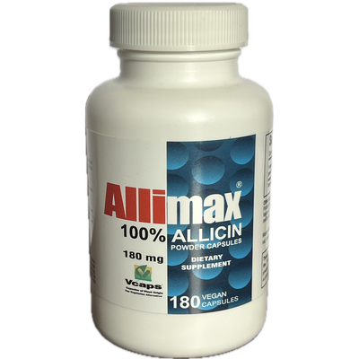 Allimax International Allimax 100% Allicin 180mg 180 caps