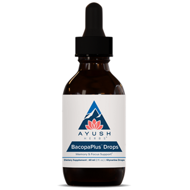 Ayush Herbs Bacopa Plus Drops 2 oz
