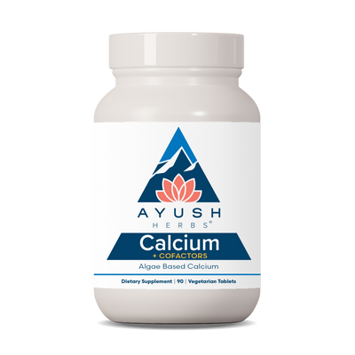 Ayush Herbs Calcium + Cofactors 90 tabs