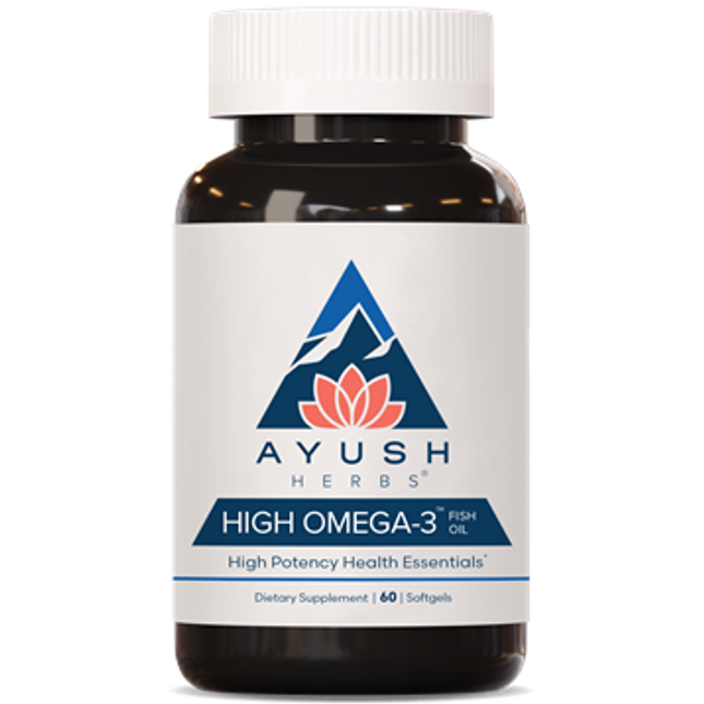 Ayush Herbs High Omega 3 60 gels