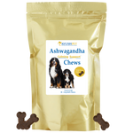 Ayush Herbs Pet Ashwagandha Calming Support Chews, Chicken Flavored 30 chewables