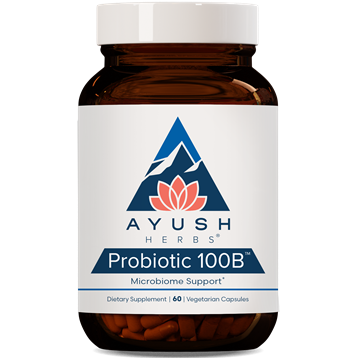 Ayush Herbs Probiotic 100B 60 vcaps