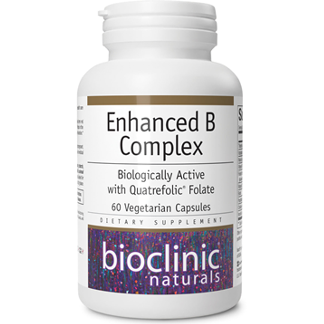 Bioclinic Naturals Enhanced B Complex 60 vegcaps