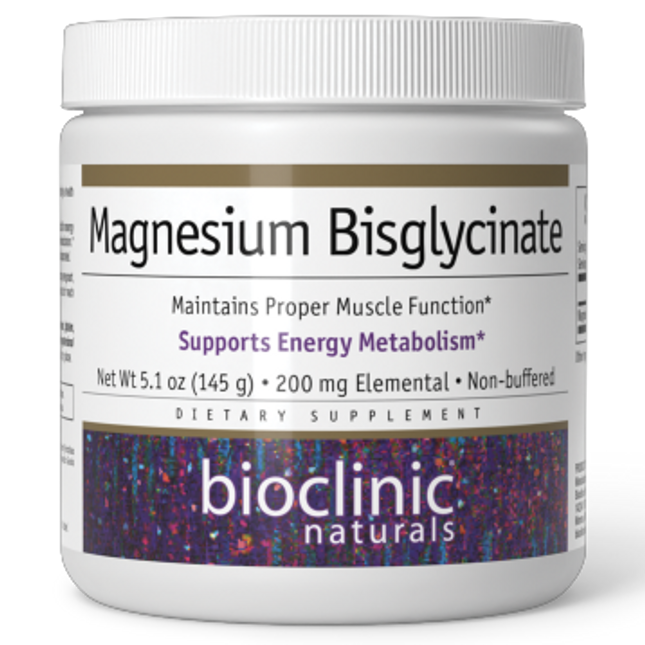 Bioclinic Naturals Magnesium Bisglycinate 5.1 oz 