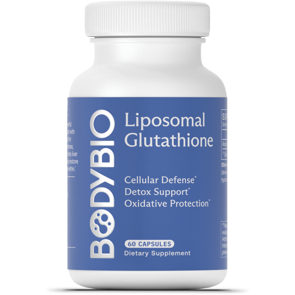 BodyBio Liposomal Glutathione 60 caps | VitaLiving BodyBio Liposomal Glutathione 60 caps | VitaLiving
