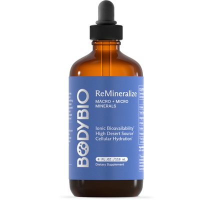 BodyBio Remineralize Macro + Micro Minerals 118 ml