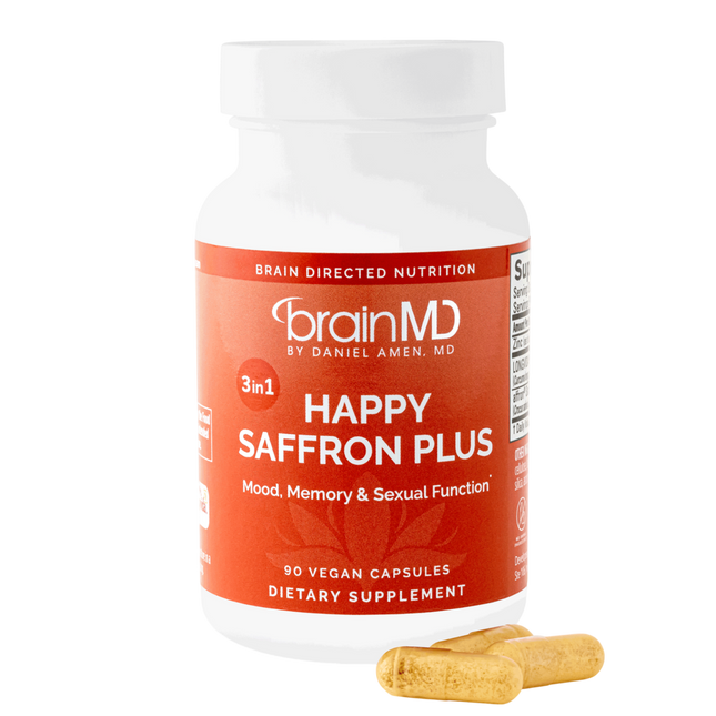 Brain MD Happy Saffron Plus 90 caps