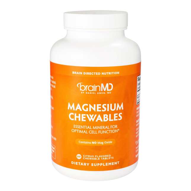 Brain MD Magnesium Chewable 60 chewable tabs