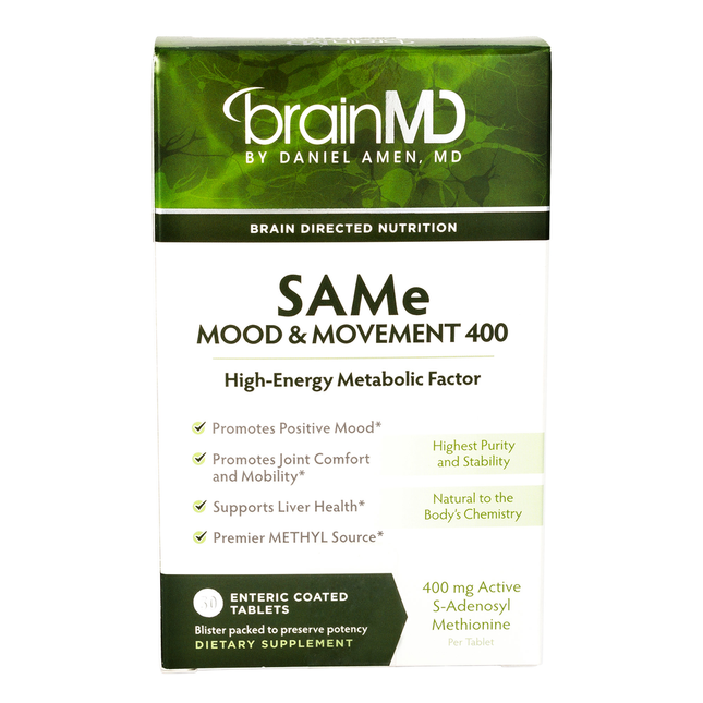 Brain MD Same Mood and Movement 400 30 Tabs