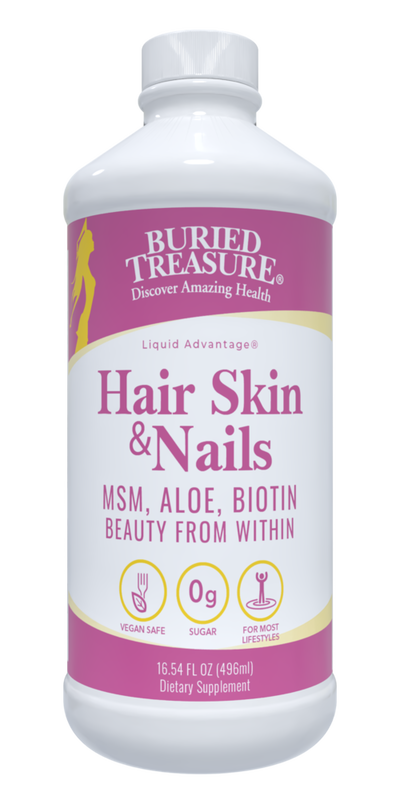 Buried Treasure Hair Skin & Nails 16 fl oz