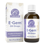 Carlson Labs E-Gem Oil Drops 60 ml