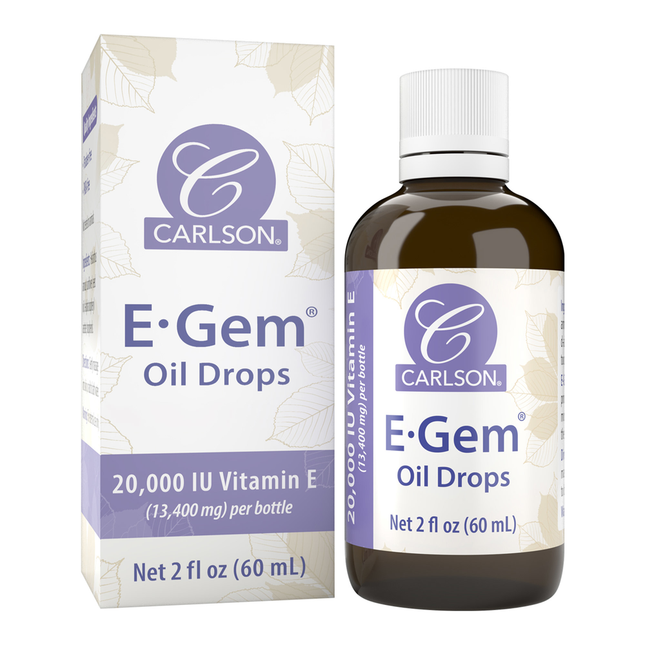 Carlson Labs E-Gem Oil Drops 60 ml