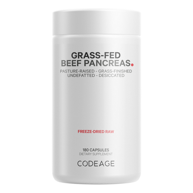 CodeAge Beef Pancreas 180 caps