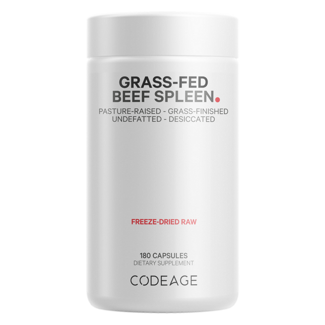 CodeAge Beef Spleen 180 caps