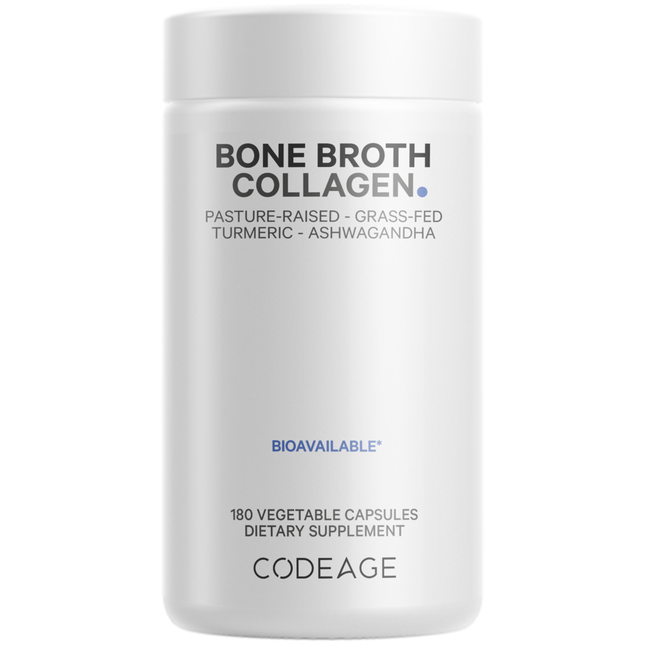 CodeAge Bone Broth Collagen 180 caps