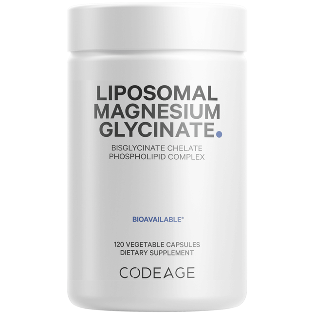 CodeAge Liposomal Magnesium Glycinate 120 caps