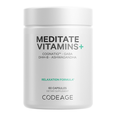 CodeAge Stress Anxiety & Cortisol Supp 60 caps