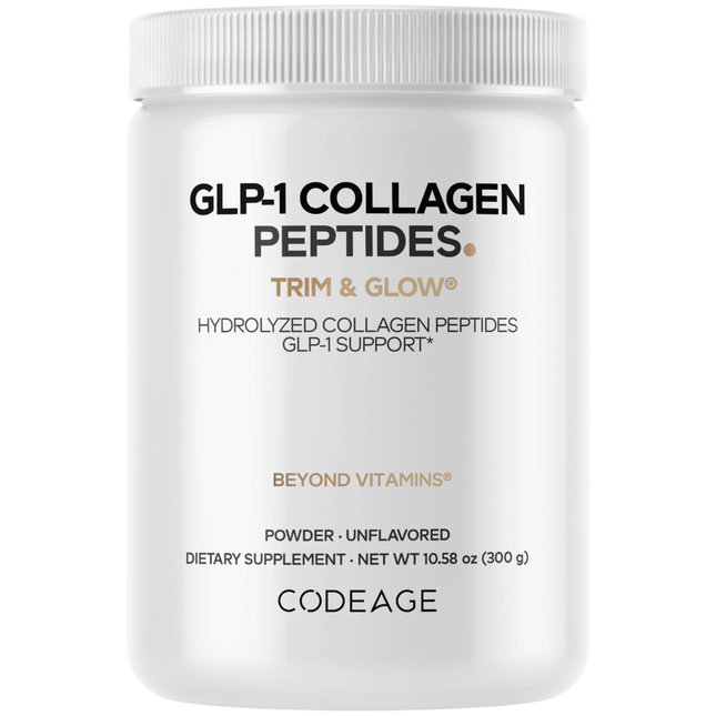 Codeage GLP-1 Collagen Peptides Powder 300 grams 