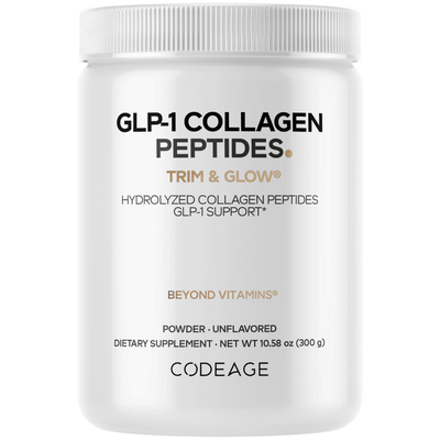 Codeage GLP-1 Collagen Peptides Powder 300 grams 