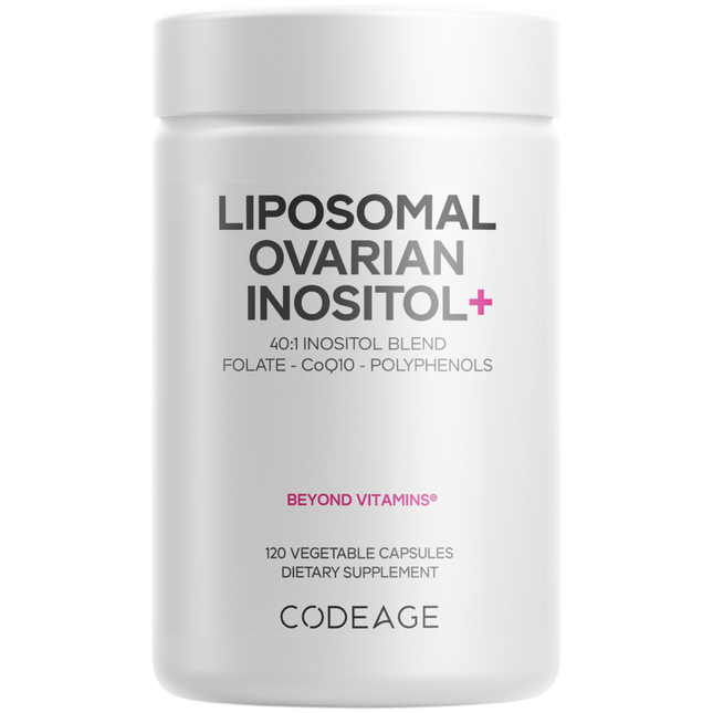 Codeage Liposomal Ovarian Inositol+ 120 caps