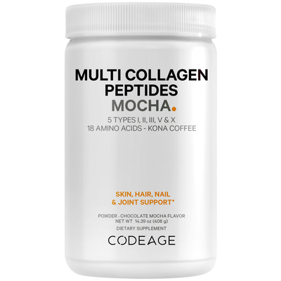 Codeage Multi Collagen Peptide Powder Chocolate Mocha 408 grams
