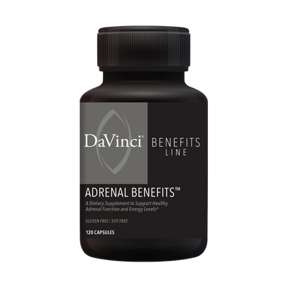 Davinci Labs Adrenal Benefits 120 caps