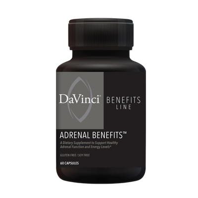 Davinci Labs Adrenal Benefits 60 caps