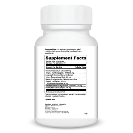 Davinci Labs Amyloid Complete 90 caps Supplement Facts