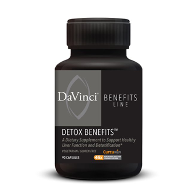 Davinci Labs Detox Benefits 90 caps
