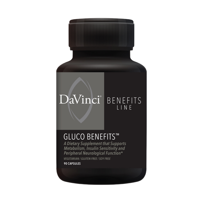 Davinci Labs Gluco Benefits 90 caps