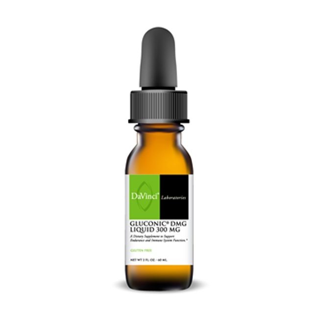 Davinci Labs Gluconic DMG Liquid 300 mg 2 oz