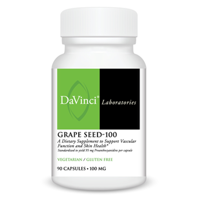 Davinci Labs Grape Seed-100 100 mg 90 vcaps